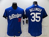 Dodgers 35 Cody Bellinger Royal 2021 City Connect Flexbase Jersey,baseball caps,new era cap wholesale,wholesale hats